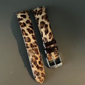 Michele Calf Hair Watch Strap